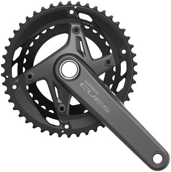 Shimano CUES FC-U6010-2 Bicycle Crankset - 175mm, 11-Speed, 46/32t, 110 BCD, Hollowtech II - Cranksets - Bicycle Warehouse