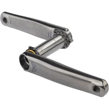 Cane Creek eeWings All-Road Titanium Bicycle Crankset - 170mm, Direct Mount, 30mm Spindle, Brushed Titanium - Cranksets - Bicycle Warehouse