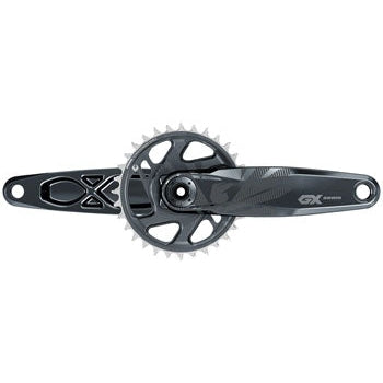 SRAM GX Eagle Bicycle Crankset - 170mm, 12-Speed, 32t, Direct Mount, DUB Spindle Interface, Lunar - Cranksets - Bicycle Warehouse