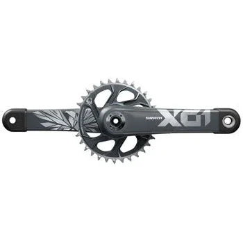 SRAM X01 Eagle Boost Bicycle Crankset - 175mm, 12-Speed, 32t, Direct Mount, DUB Spindle Interface, Lunar/Polar, C2 - Cranksets - Bicycle Warehouse