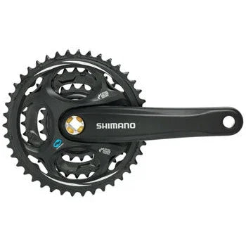 Shimano Altus FC-M311 Bicycle Crankset - 170mm, 7/8-Speed, 42/32/22t, Riveted, Square Taper JIS Spindle Interface - Cranksets - Bicycle Warehouse