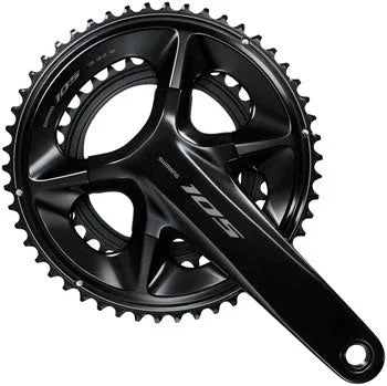 パーツ SHIMANO 105 FC-R7100 170mm 50/34T 105 FC-R7100 Crankset - 170mm 12-Speed 50/34t 110 Asymmetric BCD