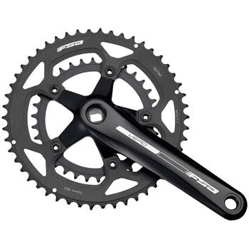 Full Speed Ahead Vero Compact Bicycle Crankset - 170mm, 9-Speed, 50/34t, 110 BCD, Square Taper JIS Spindle Interface - Cranksets - Bicycle Warehouse