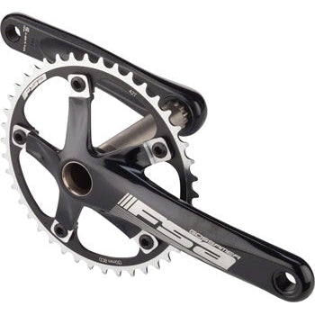 Full Speed Ahead Gossamer Tandem Front Bicycle Crankset - 175mm, Single Speed, 42t, 130 BCD, Full Speed Ahead MegaExo Spindle Interface - Cranksets - Bicycle Warehouse