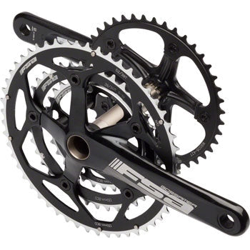 Full Speed Ahead Gossamer Tandem Rear Bicycle Crankset - 172.5mm, 10-Speed, 52/39/30t, 130/74 BCD, Full Speed Ahead MegaExo Spindle Interface - Cranksets - Bicycle Warehouse