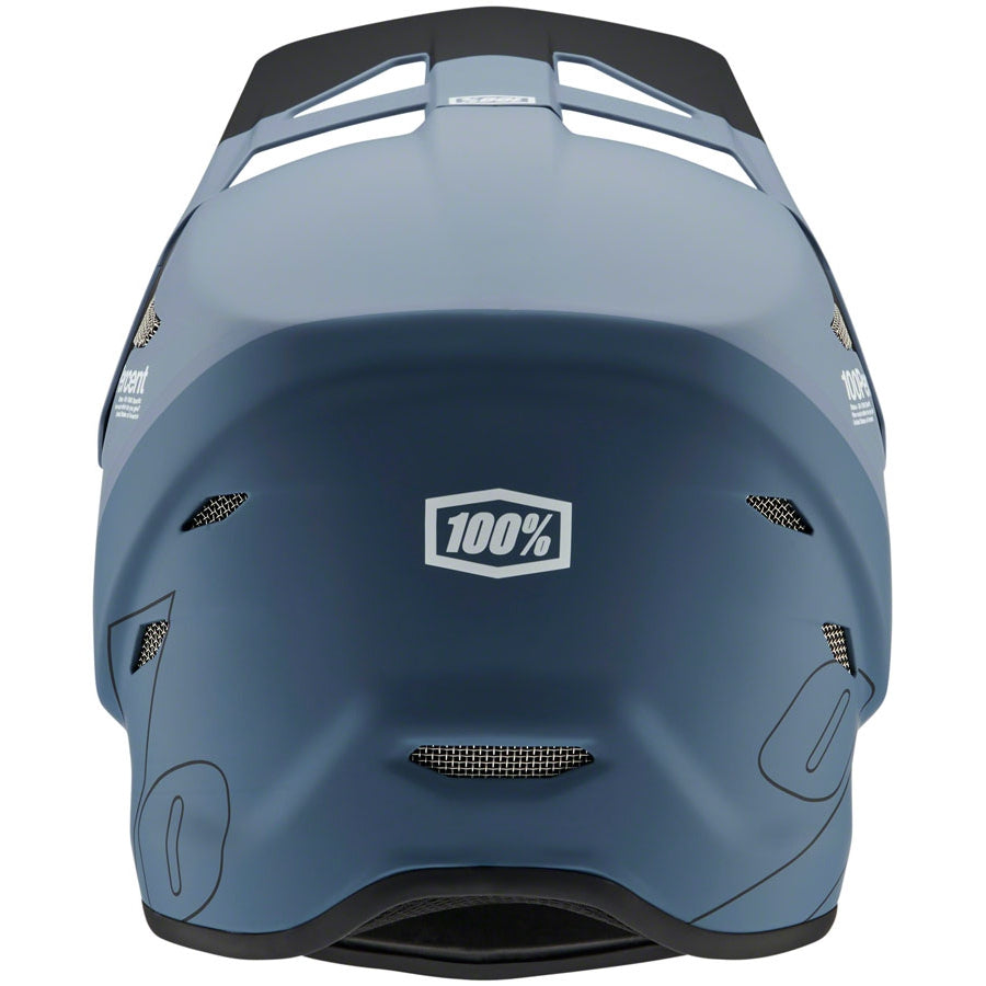 100% Status Full Face Mountain Bike Helmet - Blue - Helmets - Bicycle Warehouse