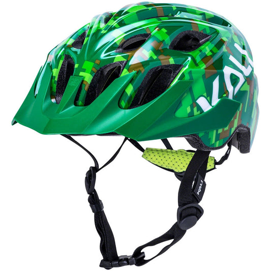 Kali Protectives Chakra Youth Mountain Bike Helmet - Green - Helmets - Bicycle Warehouse