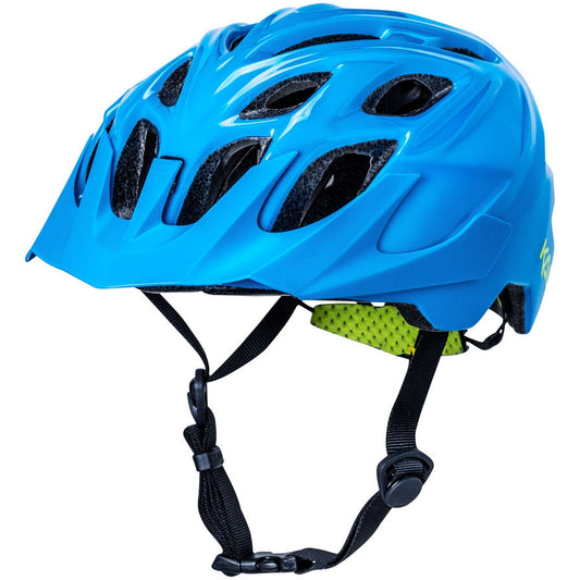 Kali Protectives Chakra Youth Mountain Bike Helmet - Gloss Blue - Helmets - Bicycle Warehouse