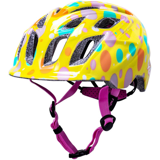 Kali Protectives Chakra Child Lighted Helmet - Yellow - Helmets - Bicycle Warehouse