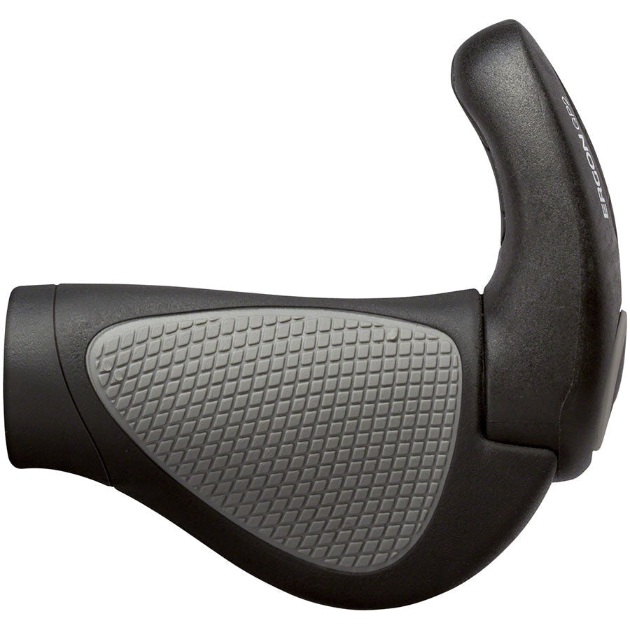Ergon GP2 Gripshift Grips - Small, Black/Gray