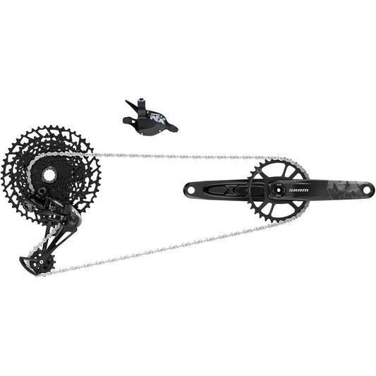 SRAM NX Eagle Groupset: 170mm 32 Tooth DUB Crank, Rear Derailleur, 11-50 12-Speed Cassette, Trigger Shifter, and Chain - Groupsets - Bicycle Warehouse