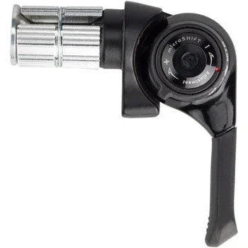 microSHIFT Right Bar End Shifter, 11-Speed Mountain, Shimano DynaSys Compatible - Shifters - Bicycle Warehouse