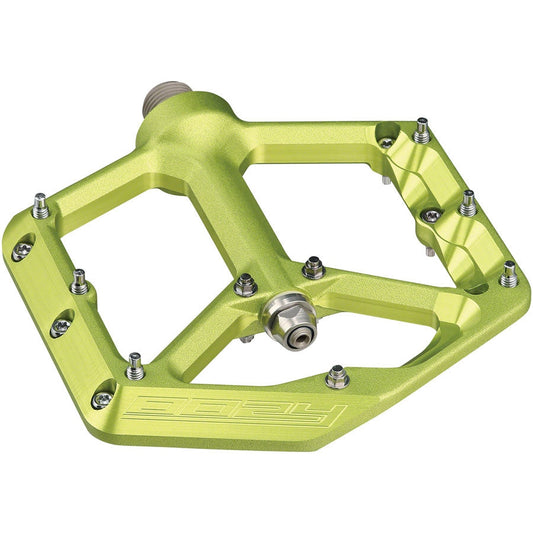 Spank Oozy Reboot Mountain Bike Pedals, Green - Pedals - Bicycle Warehouse