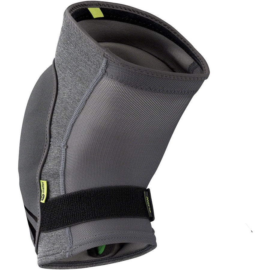 iXS Flow Evo+ Mountain Bike Knee Pads - Gray - Protective - Bicycle Warehouse
