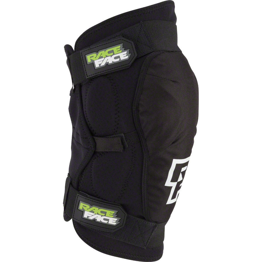 RaceFace Ambush Mountain Bike Knee Guard - Black - Protective - Bicycle Warehouse