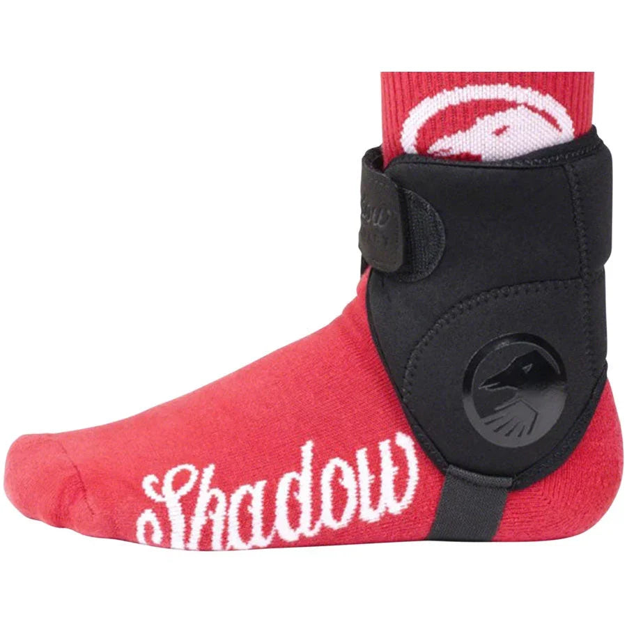 The Shadow Conspiracy Super Slim Mountain Bike Ankle Guards - Black - Protective - Bicycle Warehouse