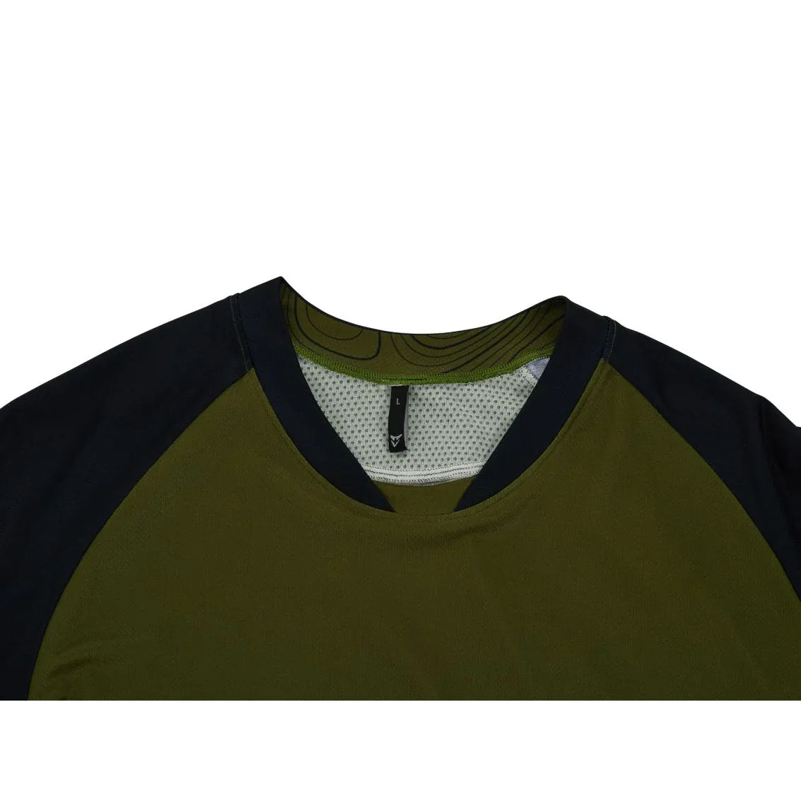 Giant CUORE Men's Progression Mountain Bike Jersey - Green - Jerseys - Bicycle Warehouse