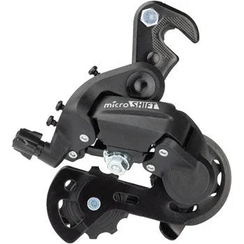 microSHIFT M21 Rear Derailleur - 6,7 Speed, Dropout Claw Hanger - Derailleurs - Bicycle Warehouse