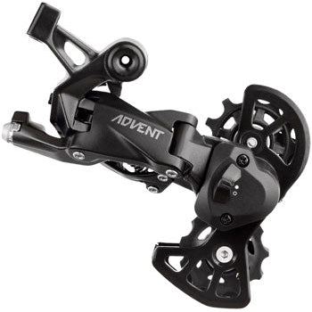 microSHIFT ADVENT Super Short Rear Derailleur - 9 Speed, Super Short Cage, With Clutch - Derailleurs - Bicycle Warehouse