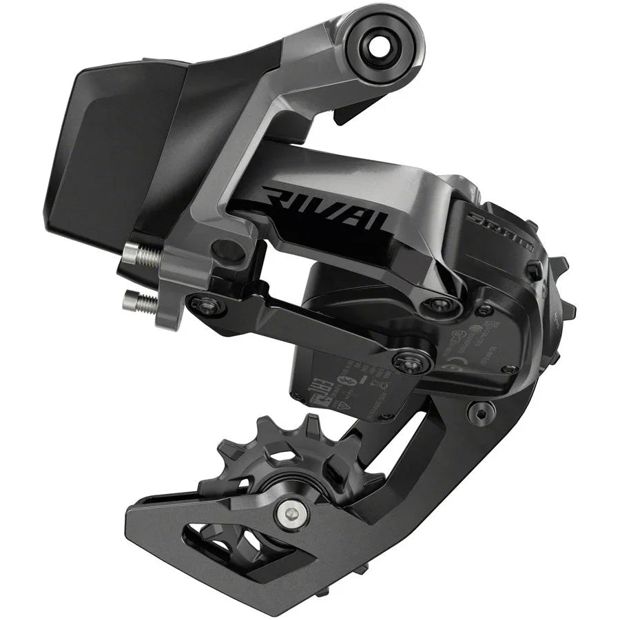 SRAM Rival eTap AXS Rear Derailleur - 12-Speed, Medium Cage, D1 - Derailleurs - Bicycle Warehouse