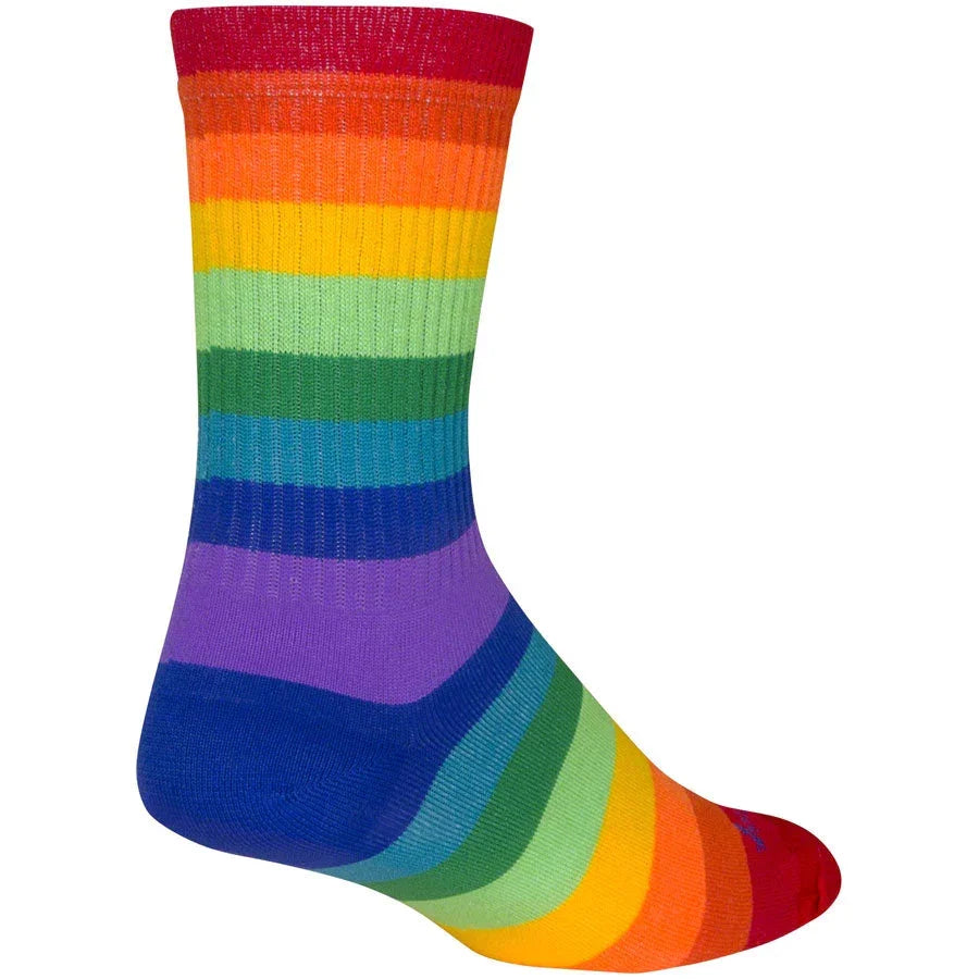 SockGuy Crew Fabulous Bike Socks - Multi-Color - Socks - Bicycle Warehouse