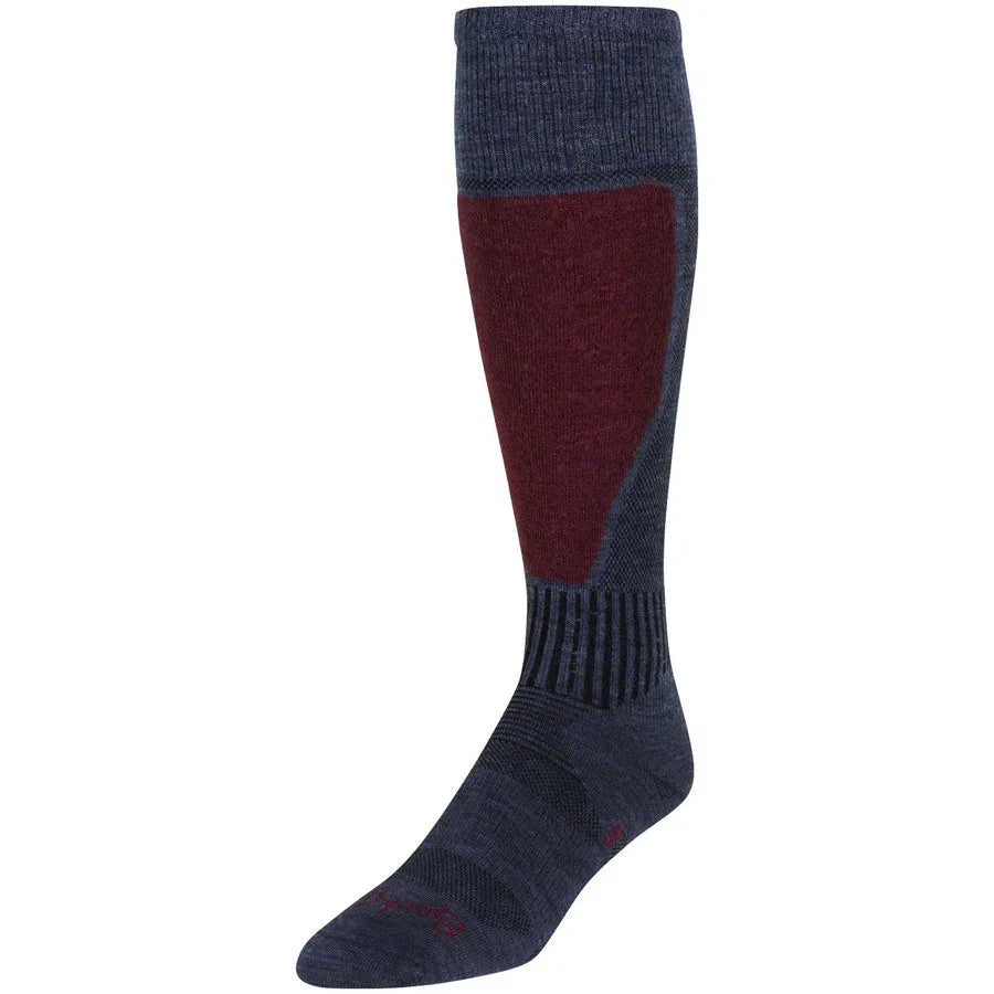 SockGuy Mountain Flyweight Bike Socks - Dark Blue - Socks - Bicycle Warehouse