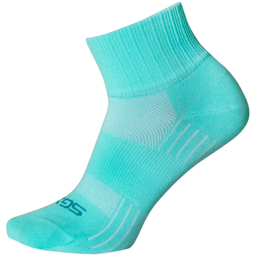SockGuy Aqua Sugar SGX Bike Socks - Blue - Socks - Bicycle Warehouse