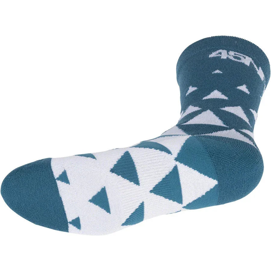 45NRTH Morph Midweight Wool Bike Socks - Blue - Socks - Bicycle Warehouse