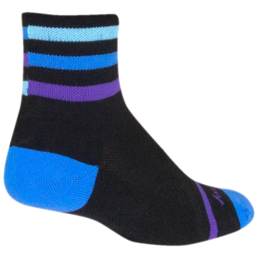 SockGuy Classic Royalty Bike Socks - Black - Socks - Bicycle Warehouse