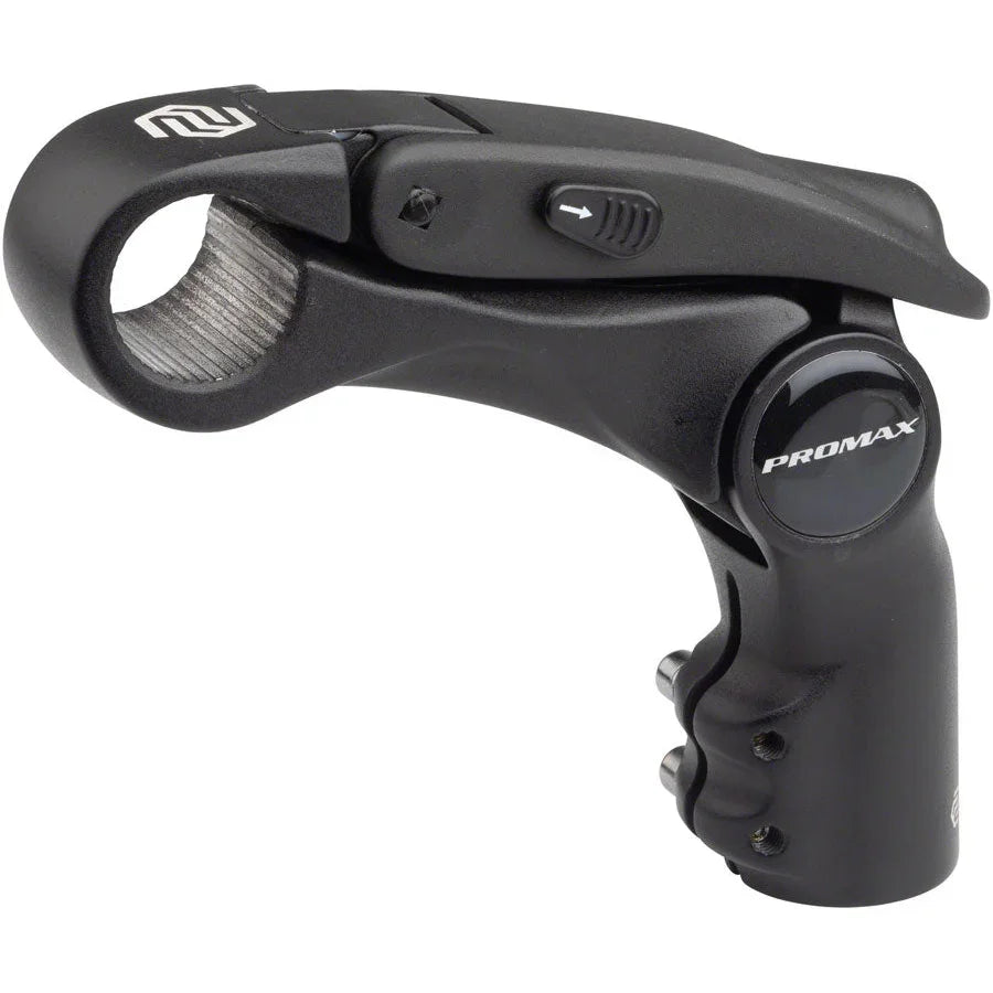 Promax Promax MA-579 25.4mm, Length 110m, Tool Free Adjustable Threadless Stem Black - Stems - Bicycle Warehouse
