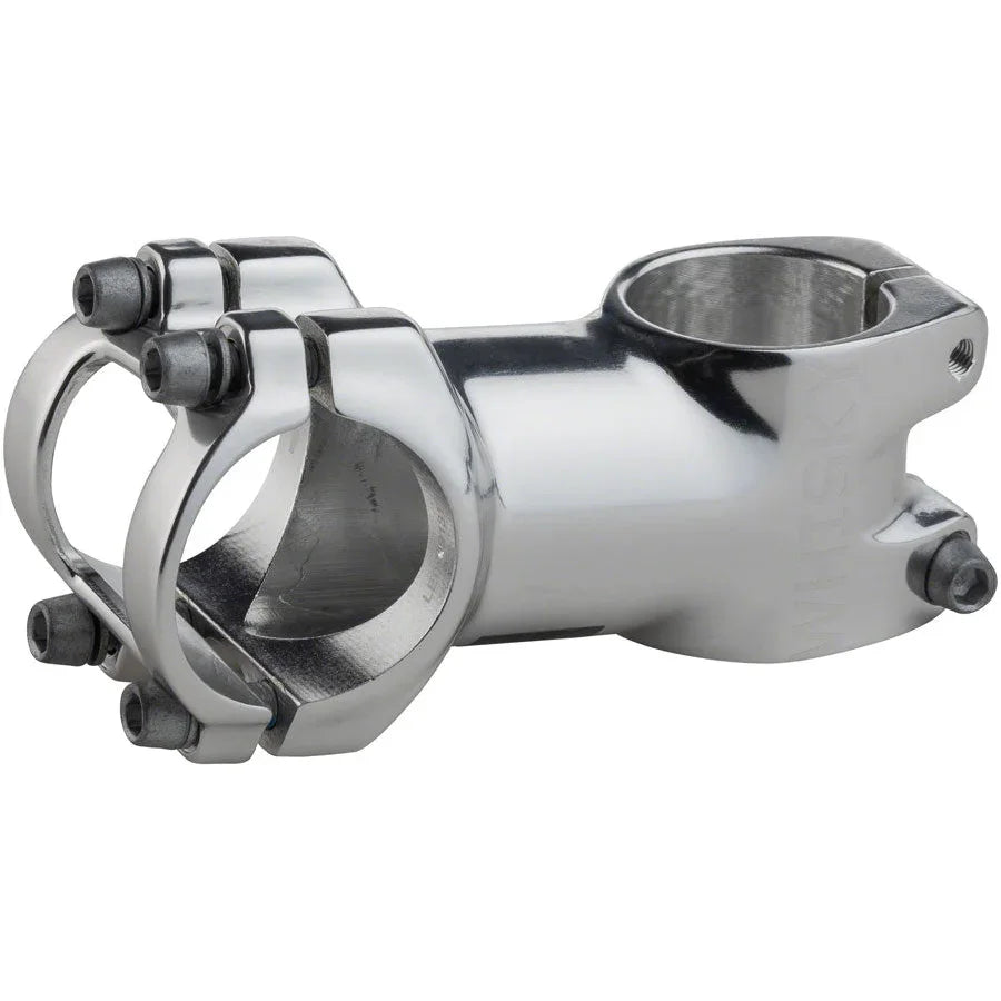 Whisky Parts Co. No.7 Bike Stem - 31.8, +/-6 degree, Silver - Stems - Bicycle Warehouse