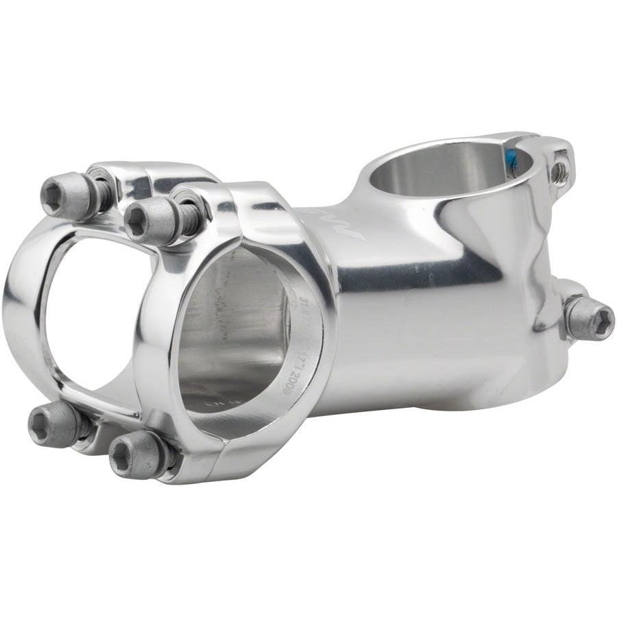 MSW 17 Bike Stem - 31.8 Clamp, +/-17, 1 1/8", Aluminum, Silver - Stems - Bicycle Warehouse