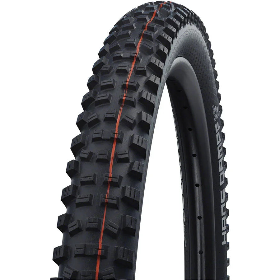 Schwalbe Hans Dampf Tire - 26 x 2.35, Tubeless, Folding, Black, Addix