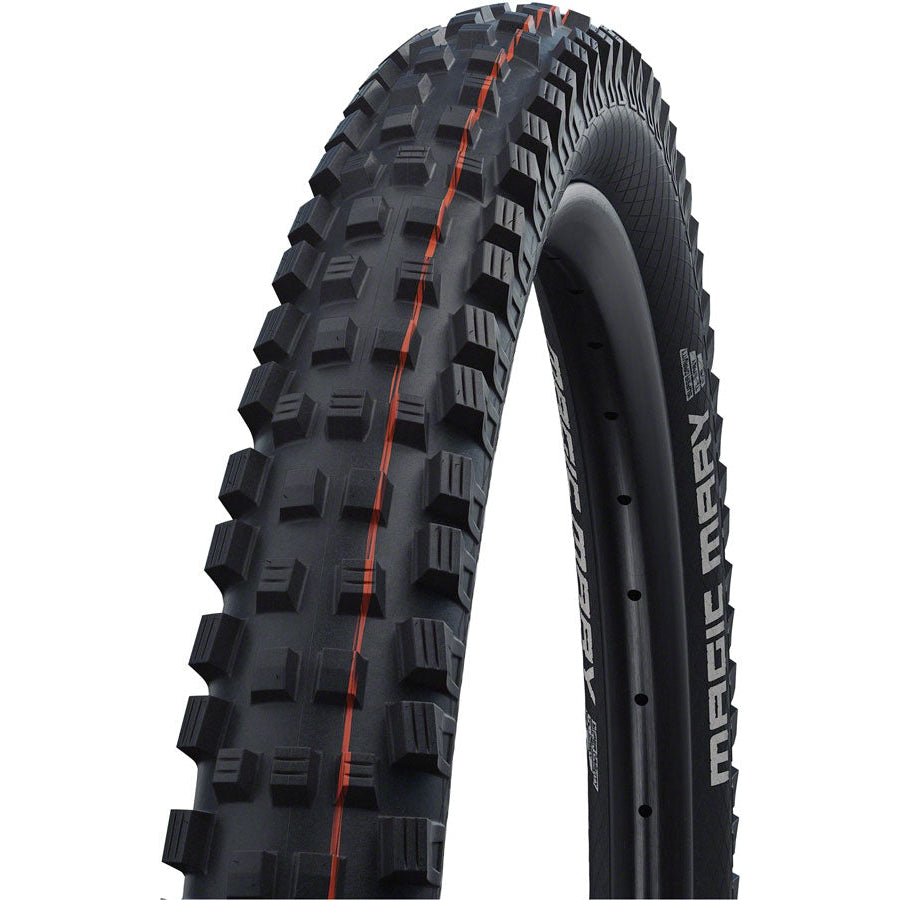 Schwalbe Magic Mary Tire - 29 x 2.25, Tubeless, Folding, Black, Evolution, Addix Soft, Snakeskin