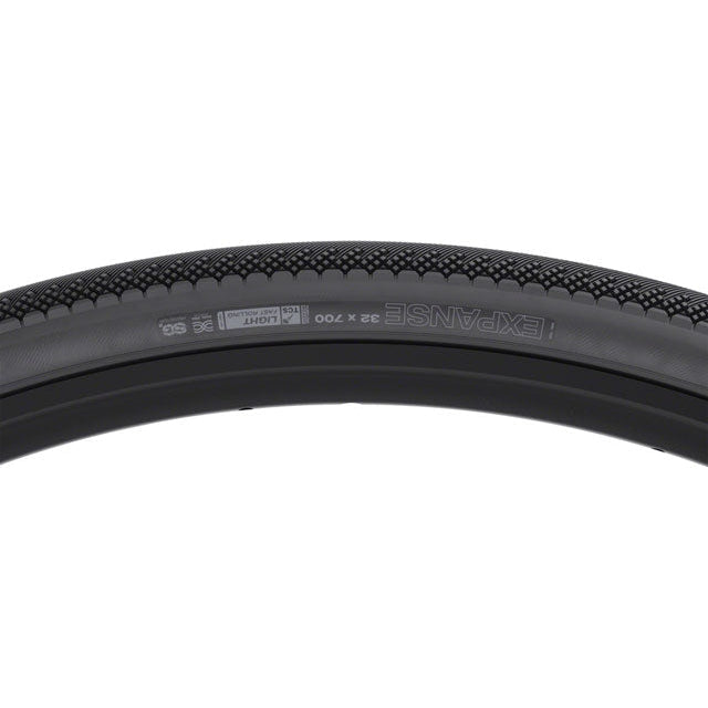 WTB Expanse Gravel Bike Tire - 700 x 32, TCS Tubeless, Folding, Black, Light/Fast Rolling, Dual DNA, SG2 - Tires - Bicycle Warehouse