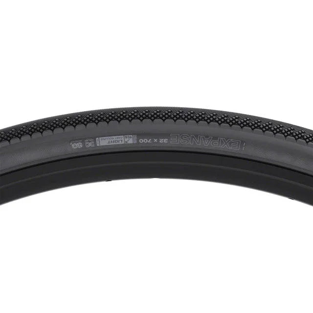WTB Expanse Gravel Bike Tire - 700 x 32, TCS Tubeless, Folding, Black, Light/Fast Rolling, Dual DNA, SG2 - Tires - Bicycle Warehouse
