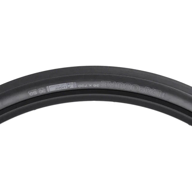 WTB Exposure Road Bike Tire - 700 x 36, TCS Tubeless, Folding, Black, Light/Fast Rolling, Dual DNA, SG2 - Tires - Bicycle Warehouse