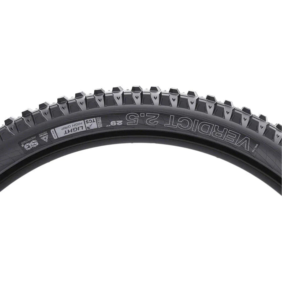 WTB Verdict Mountain Bike Tire - 29 x 2.5, TCS Tubeless, Folding, Black, Light/High Grip, TriTec, SG2 - Tires - Bicycle Warehouse