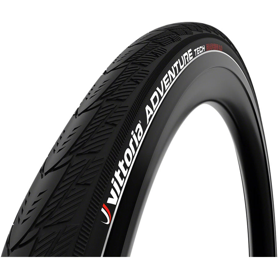 Vittoria Adventure Tech Tire - 700 x 35, Clincher, Wire, Black