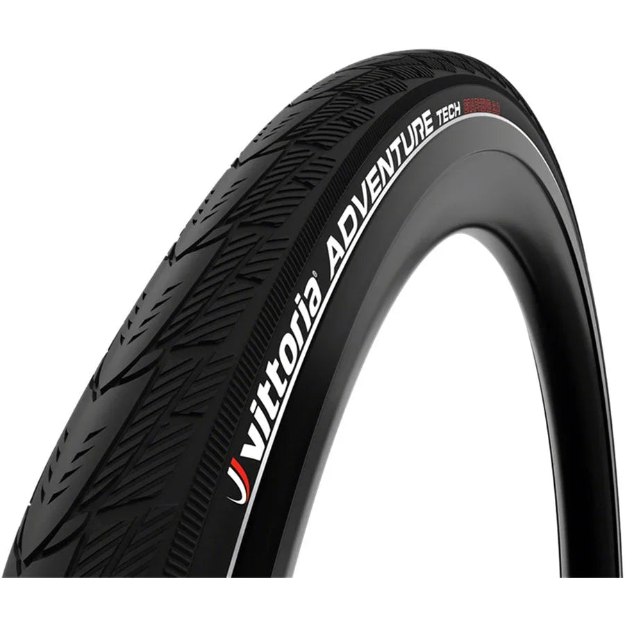 Vittoria Adventure Tech Tire - 700 x 35, Clincher, Wire, Black