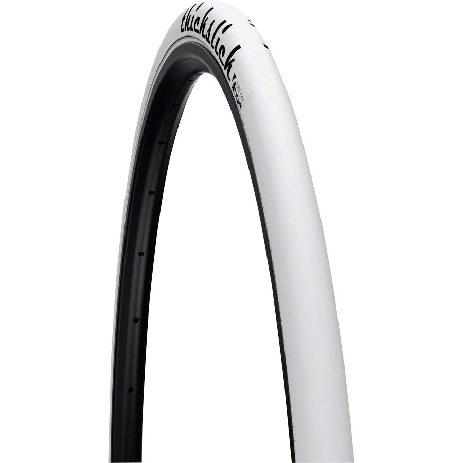WTB ThickSlick Tire - 700 x 25, Clincher, Wire, White, Comp
