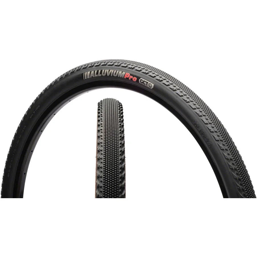Kenda Alluvium Pro Tire - 700 x 35, Tubeless, Folding, Black, 120tpi, GCT