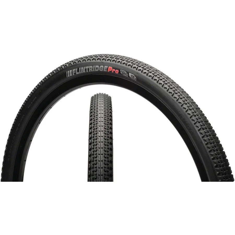 Kenda Flintridge Pro Tire - 700 x 35, Tubeless, Folding, Black, 120tpi