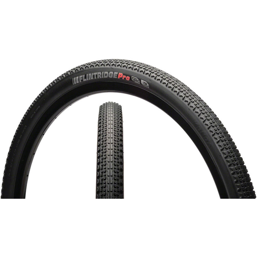 Kenda Flintridge Pro Tire - 700 x 35, Tubeless, Folding, Black, 120tpi
