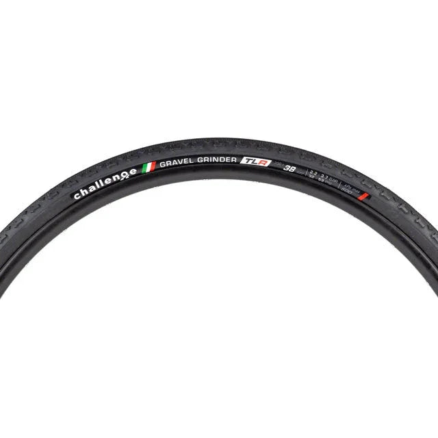 Challenge Gravel Grinder Race Gravel/Road Bike Tire - 700 x 38, Tubeless, Folding, Black - Tires - Bicycle Warehouse