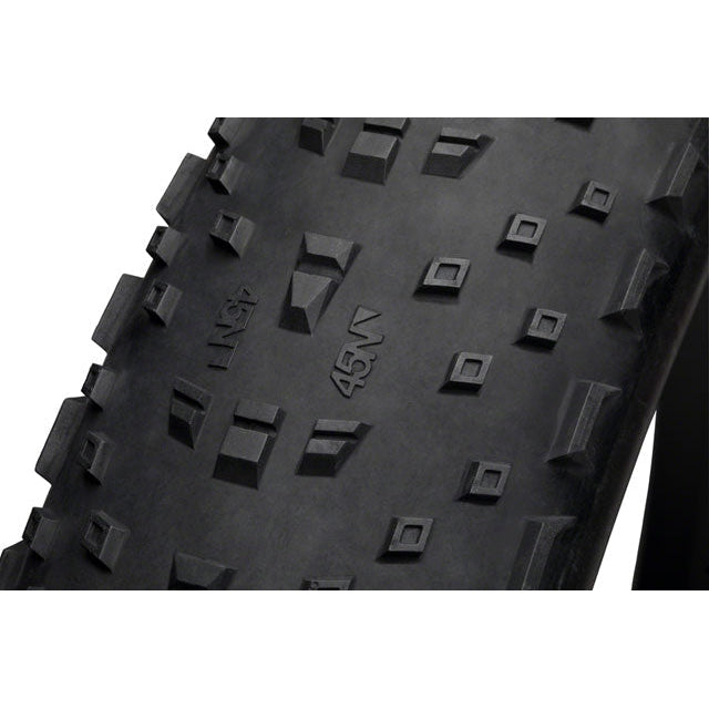 45NRTH 45NRTH Husker Du Fat Bike Tire - 26 x 4.8, Tubeless, Folding, Black, 120tpi - Tires - Bicycle Warehouse