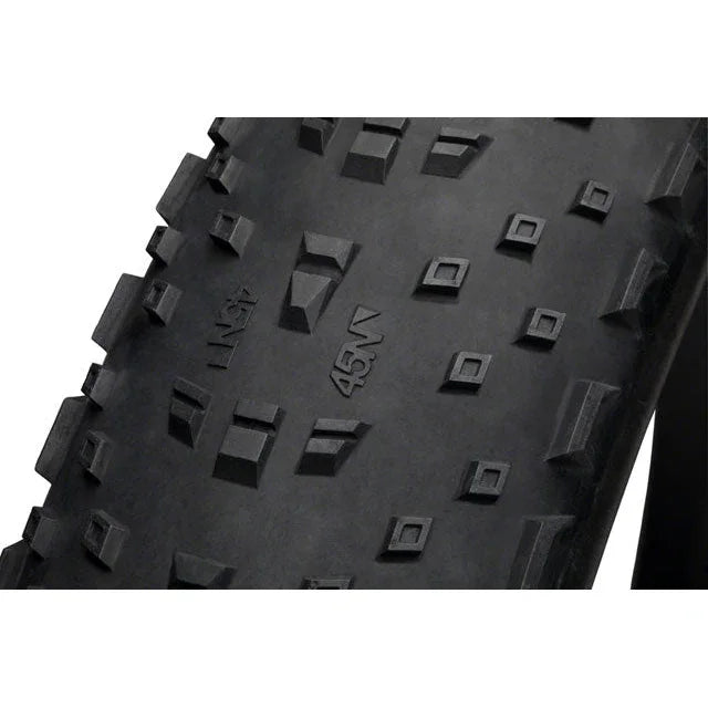 45NRTH 45NRTH Husker Du Fat Bike Tire - 26 x 4.8, Tubeless, Folding, Black, 120tpi - Tires - Bicycle Warehouse
