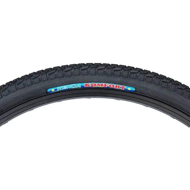 Kenda Komfort Road Bike Tire - 26 x 1.95, Clincher, Wire, Black, 60tpi - Tires - Bicycle Warehouse
