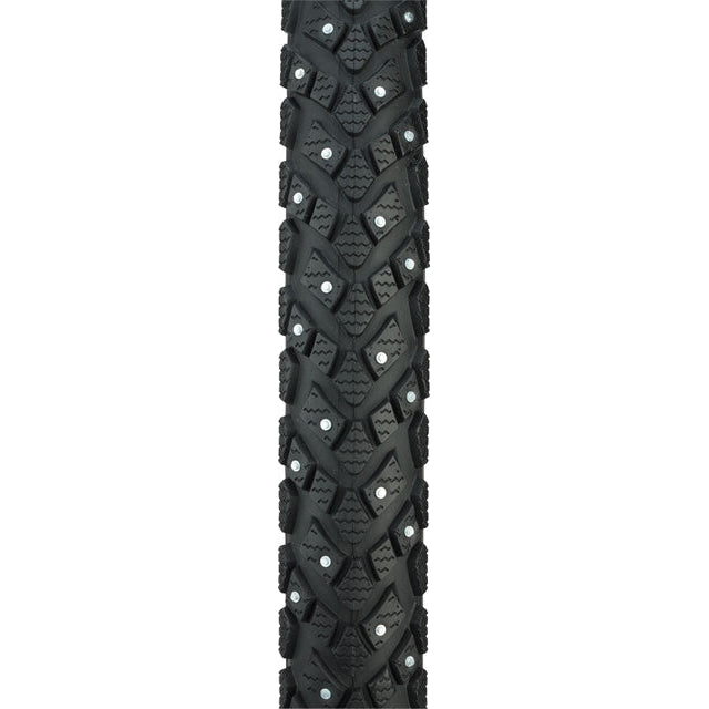 Schwalbe Marathon Winter Plus Winter-Studded Bike Tire - 26 x 1.75, Clincher, Wire, Black, SmartGuard, Winter - Tires - Bicycle Warehouse