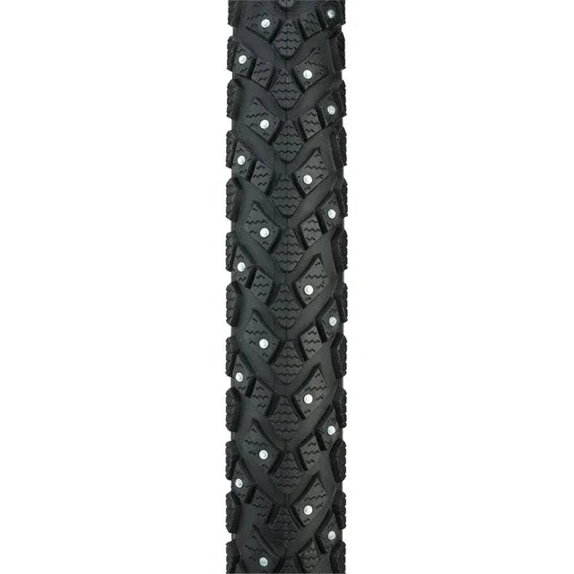 Schwalbe Marathon Winter Plus Winter-Studded Bike Tire - 26 x 1.75, Clincher, Wire, Black, SmartGuard, Winter - Tires - Bicycle Warehouse